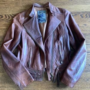 Italian leather jacket